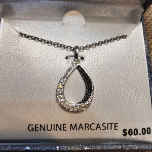 Genuine marcasite necklace